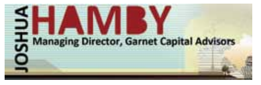 Joshua Hamby, Managing Director, Garnet Capital Advisors