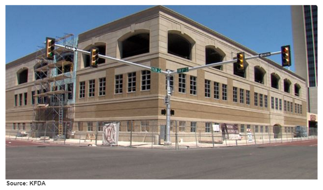The West Teaxas A&M campus in Amaillo is expanding and remodeling a former commerce building. 