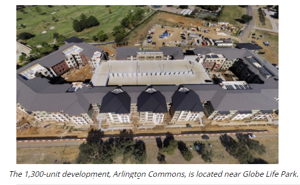 Arlington Commons 1,300 units