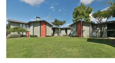 The Garden Park Apartments in Arlington.