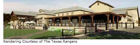 Rendering of Texas Ranger Golf Club Clubhouse