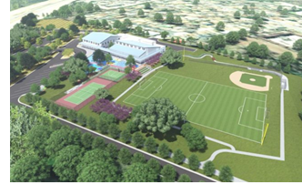 Rendering of new Boys & Girls Club of Austin campus