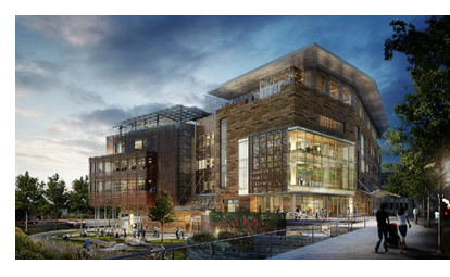 Rendering of Austin's New Central library