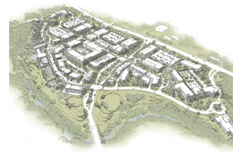 Conceptual plan of the Village at Spanish Oaks