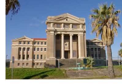 The historic 1914 Nueces County Courthouse