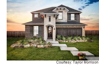 A home in Taylor Morrison's Hamilton Park community in Carrollton.