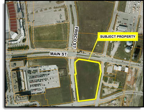 Map of Apartment construction site 