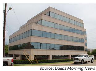 5-story office building at 5473 Rd. in Dallas