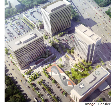Rendering of Energy Square