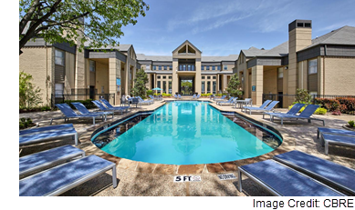 The pool at Park NinetySix 90 in Dallas.