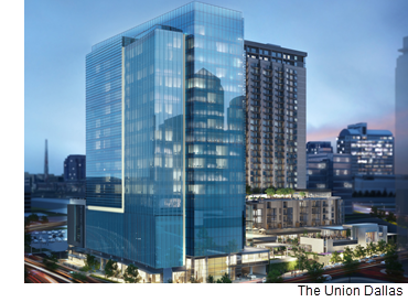 The Union Dallas, a rendering of