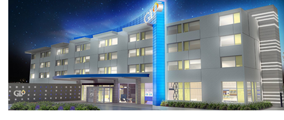 A rendering of Best Western's GLō properties.