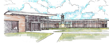 Rendering of All Saints' Episcopal Student Union