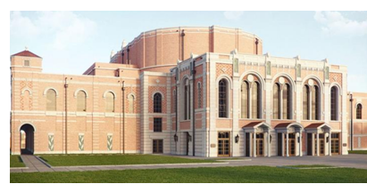 Rendering of Rice music hall