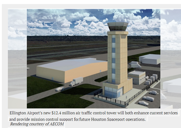 Tower power to Ellington Airport | Texas Real Estate Research Center