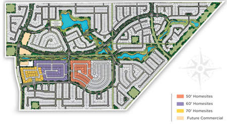 Site plans of Balmoral in Houston