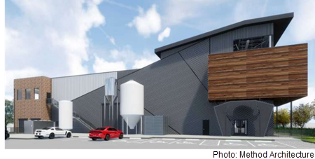 Renderings of the Buffalo Bayou Brewery