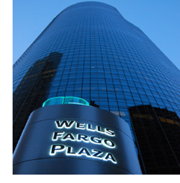 Image of the Wells Fargo Plaza.