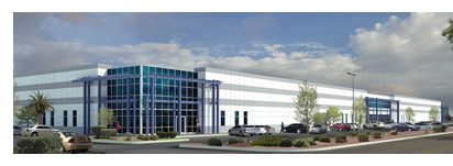 Rendering of new Innovation business park building