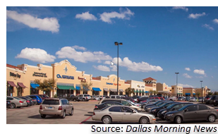 The Las Colinas Village retail center