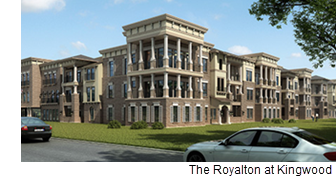 Rendering of the property.