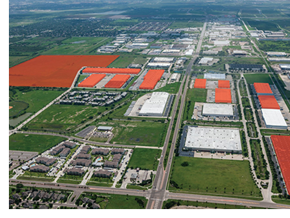 Sharyland Industrial Park was approximately 95 percent leased at the time of sale to tenants including Panasonic.