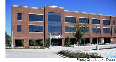 Playful's new headquarters is located in historic downtown McKinney.