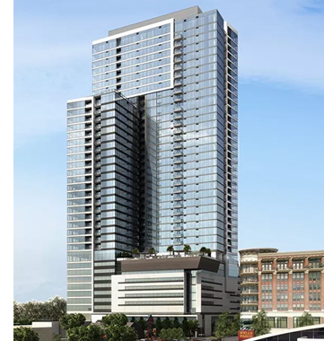 Hanover Co., a Houston-based apartment developer, has broken ground on a 39-story tower on Kirby Drive in Houston.