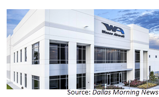 Wesco Aircraft’s parts hub in the Northport 35 business park