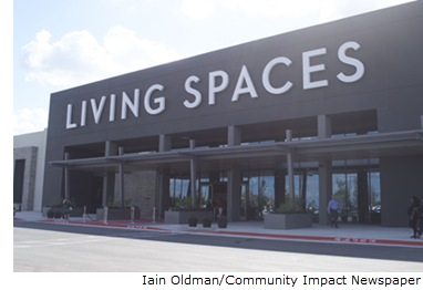 Image of the Living Spaces store in Pflugerville