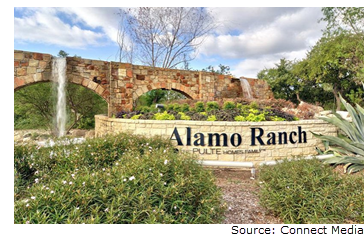 $30.7M loan received for 22 acres on the south side of Alamo Ranch Parkway