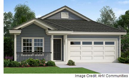 A type of home built by AHV Communities, which will be found in the Pradera Community.