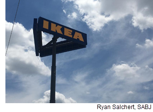 IKEA signage in Live Oak.