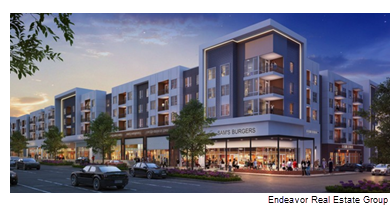 Rendering of the Lyndon in San Marcos