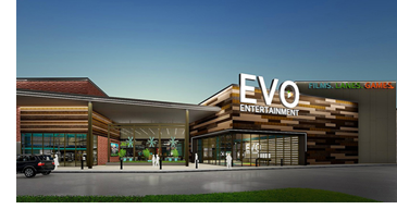 Rendering of EVO Entertainment.