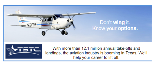 TSTC aviation programs